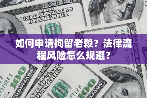 武汉如何申请拘留老赖？法律流程风险怎么规避？