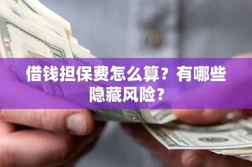 武汉借钱担保费怎么算？有哪些隐藏风险？