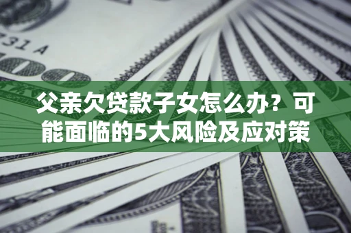 武汉父亲欠贷款子女怎么办?可能面临的5大风险及应对策略 武汉父亲欠贷款子女怎么办?可能面临的5大风险及应对策略