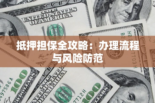 武汉抵押担保全攻略：办理流程与风险防范