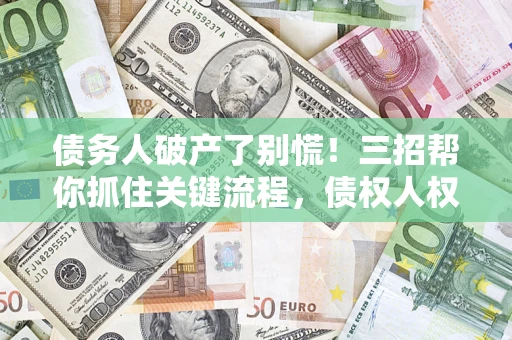 武汉债务人破产了别慌！三招帮你抓住关键流程，债权人权益不再缩水