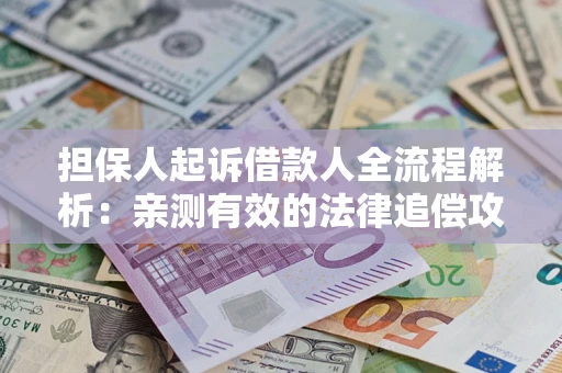 武汉担保人起诉借款人全流程解析：亲测有效的法律追偿攻略