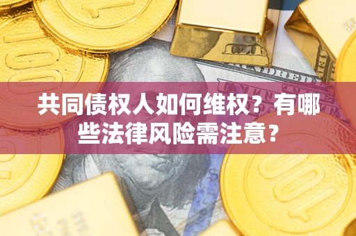 武汉共同债权人如何维权？有哪些法律风险需注意？