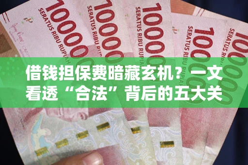 武汉借钱担保费暗藏玄机？一文看透“合法”背后的五大关键陷阱