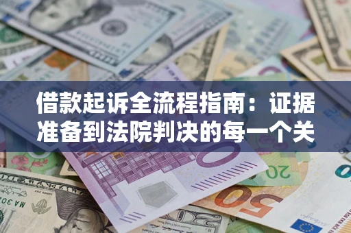 武汉借款起诉全流程指南：证据准备到法院判决的每一个关键步骤