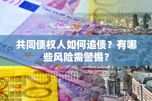 武汉共同债权人如何追债？有哪些风险需警惕？