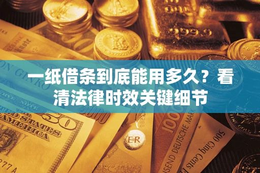 武汉一纸借条到底能用多久？看清法律时效关键细节