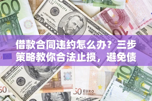 武汉借款合同违约怎么办？三步策略教你合法止损，避免债务危机升级
