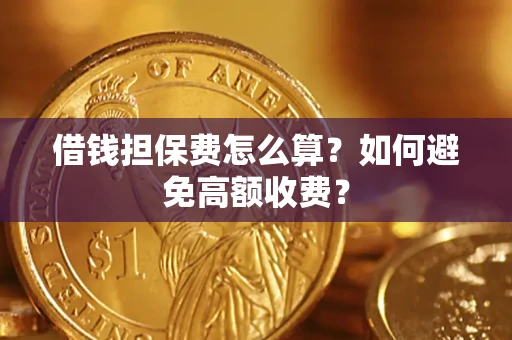 武汉借钱担保费怎么算？如何避免高额收费？