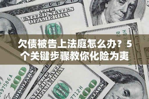 武汉欠债被告上法庭怎么办？5个关键步骤教你化险为夷